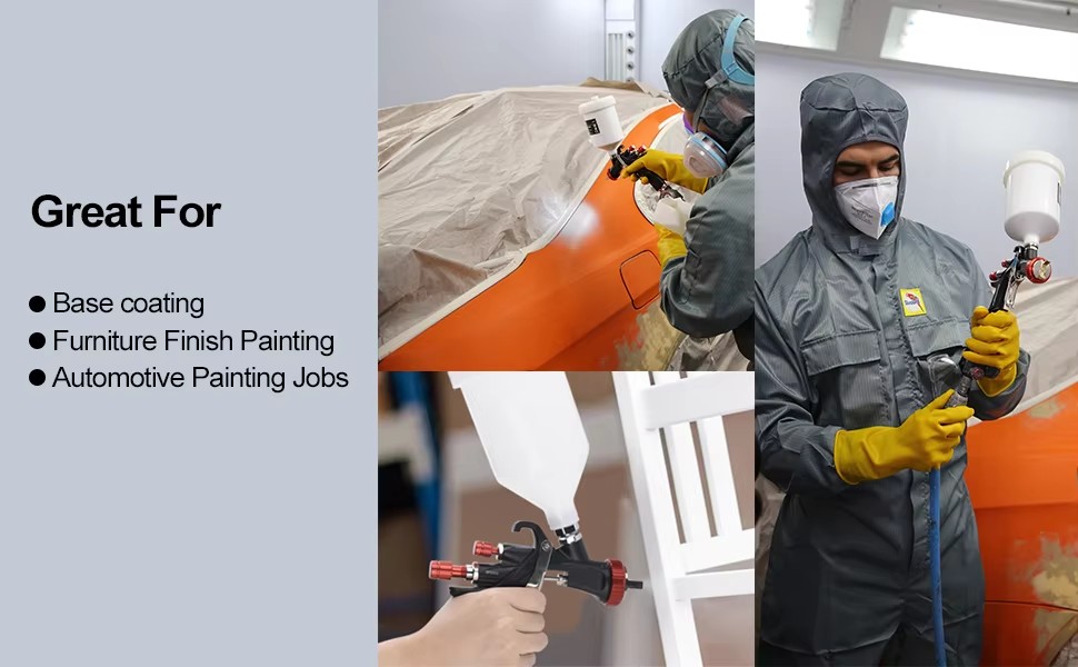 A610 LVLP Spray Gun - Complete Guide for Automotive Paint Applications